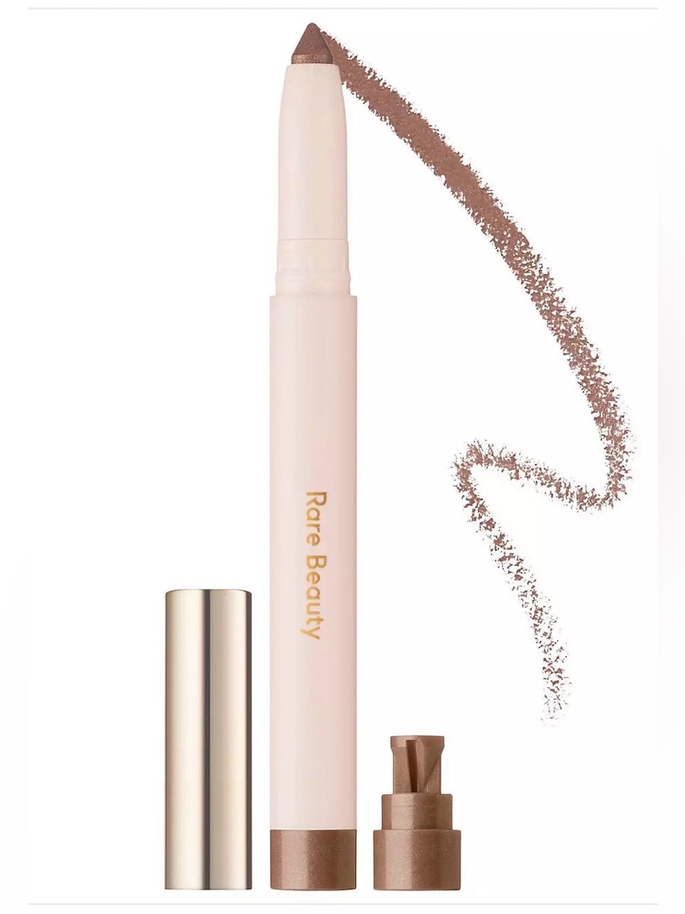 Rare Beauty Brow Pencil & Highlighter Duo — Taupe